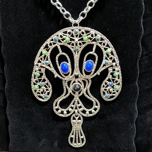 VTG Dog Statement Necklace
